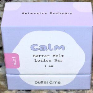 Calm Butter Melt Lotion Bar - 1 oz - Mini - Lavender
